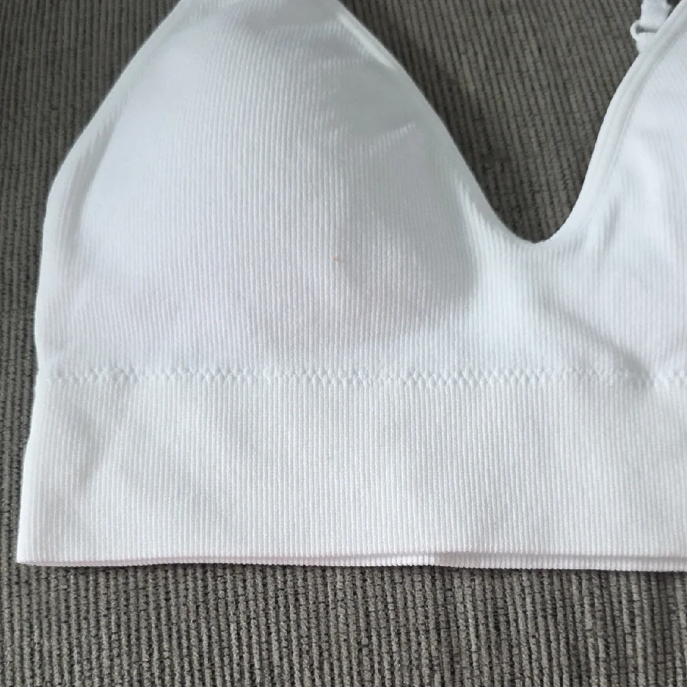 Aeropostale White Bralette With Spaghetti Straps, Seamless, Size Med, NWT - Picture 13 of 15